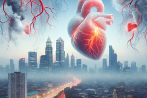 Cómo la contaminación del aire puede afectar tu salud cardiovascular.