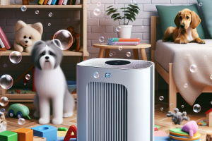 ¿Son seguros los purificadores de aire para niños y mascotas?